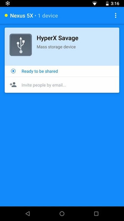 Collega il tuo dispositivo Android